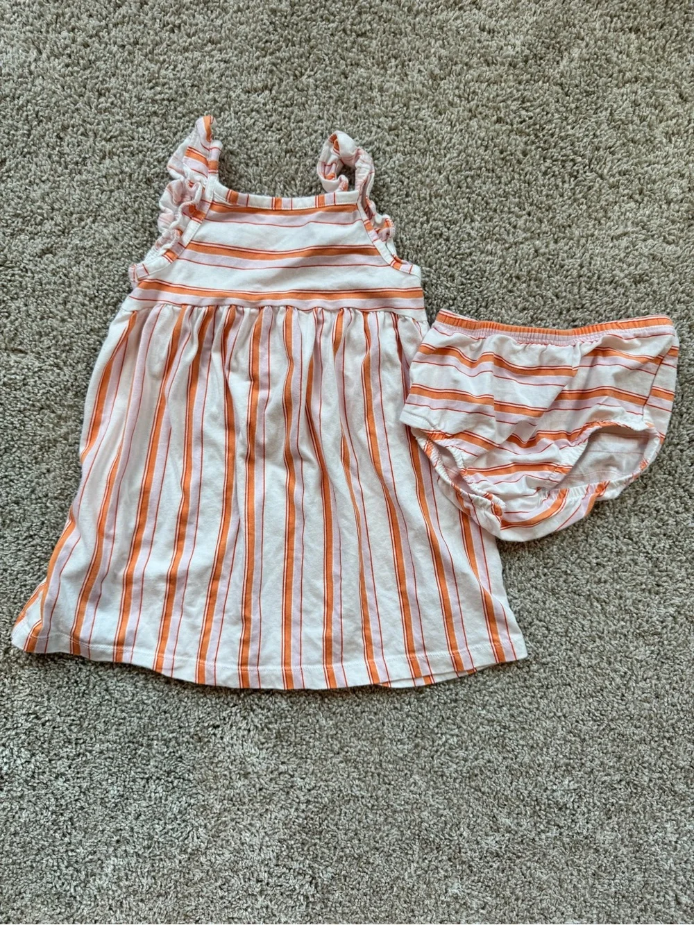 Toddler Girl Carter’s Clothing Bundle Dresses Leggings Shorts 8 Pieces 24M & 2T